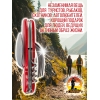 Нож туристичекий YK06 (ложка+вилка+нож+открывашка)