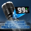 Фонарь аккумуляторный S010-PM10-TG (диод TG, индикатор заряда, USB)