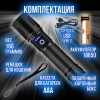 Фонарь ручной 2306-PM10-TG (акк.18650, кассета для ААА, инд. заряда, разъем Type-C)