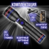 Фонарь ручной 6310-PM10-TG (акк.26650,+COB диод, цифр. инд. заряда, разъем Type-C, power bank, магнит)