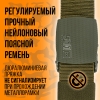     Ремень 5.11 тактический нейлоновый с металлической пряжкой, цвет зеленый