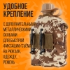 Армейская фляга с котелком в чехле/1литр/светло серый цифра/ 8018-3