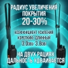 Антенна 47см складная, для усиления связи/ универсальная (разьем-SMA-F)/ диапазон (VHF/UHF).
