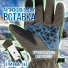 Перчатки утепленные на флисе/ сенсорные/ непромокаемые/ осень-зима, зеленые, XL-XXL ( LXY8007-2)